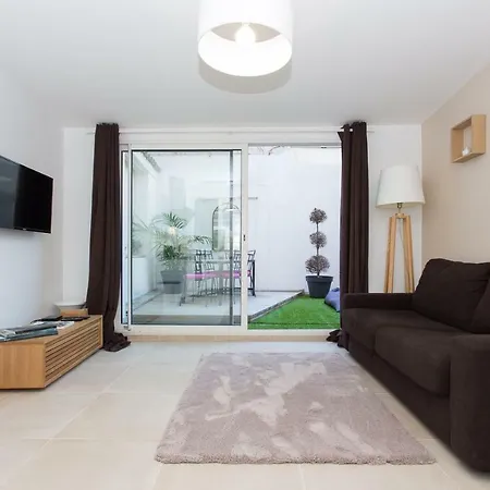Vieil Superbe Cosy Jardin Lägenhet Antibes